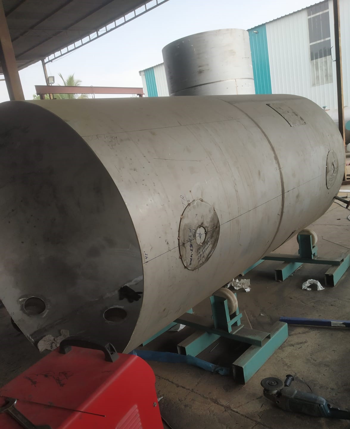Air Receiver Vessel Services in India | Delsol Engineering India Pvt. Ltd