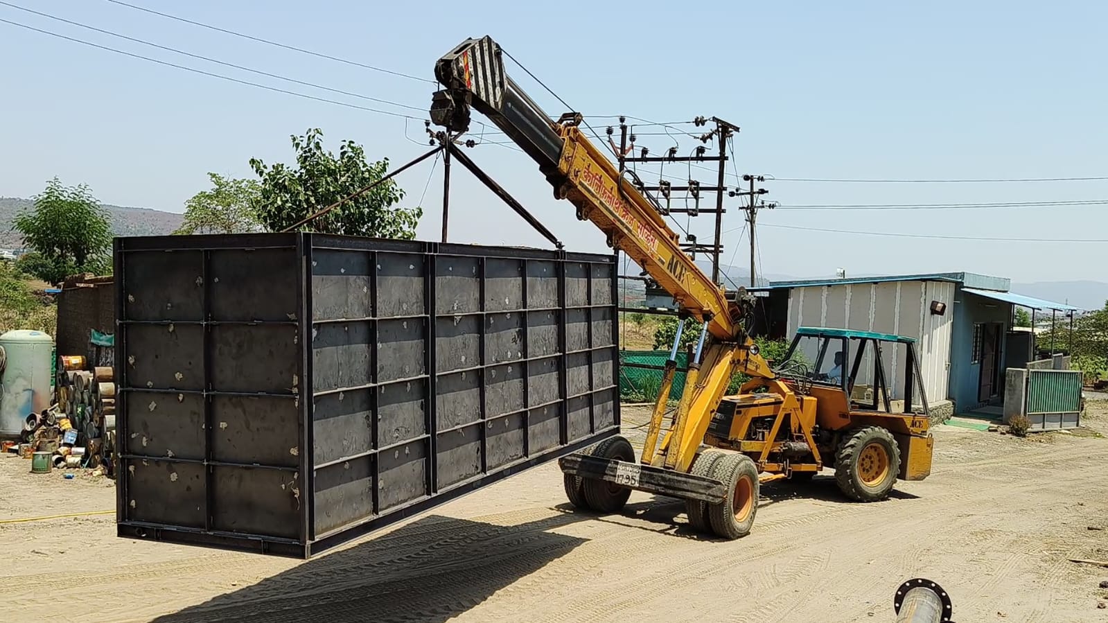 water treatment tank