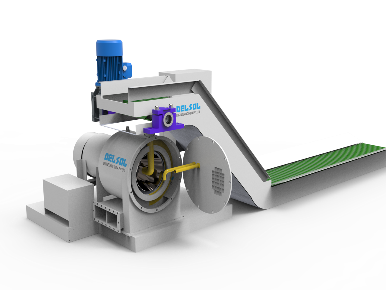 chip wringer centrifugal chip dryer machine for metal machining chips