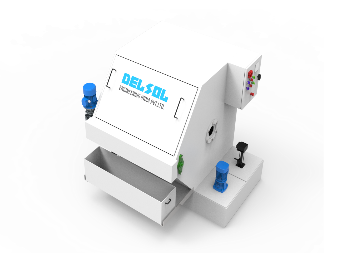 compact band filter for machining and grinding coolant filtration